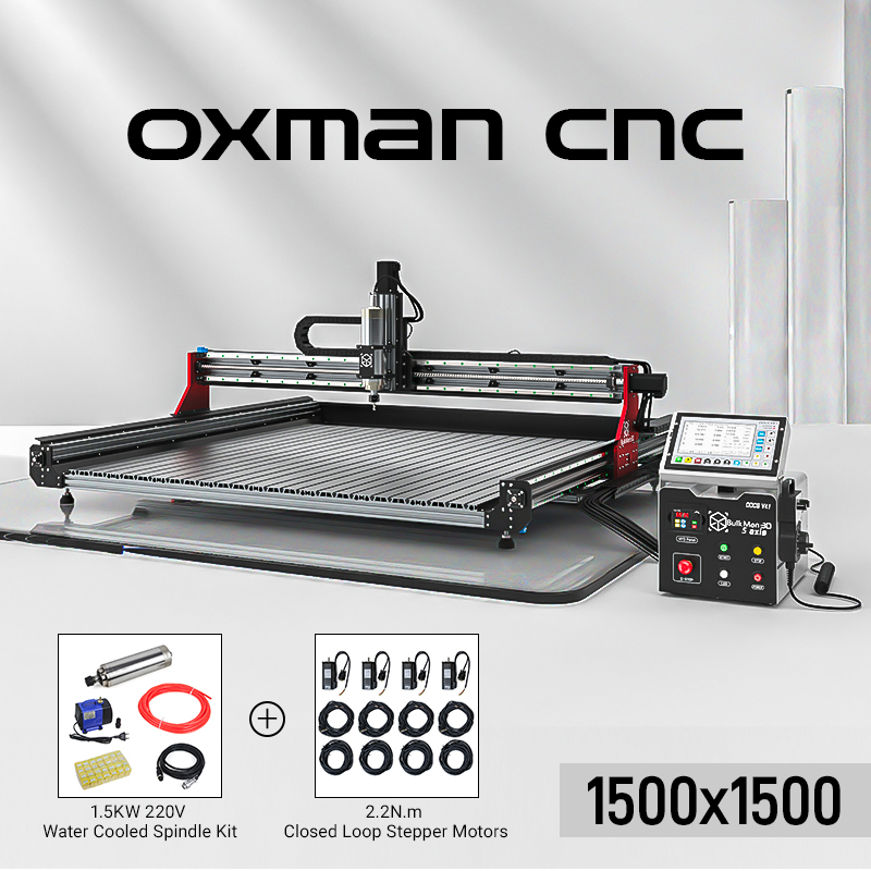 BulkMan3D 1500x1500 OX MAN CNC - Ddcs V4.1 4 Axis Cnc Offline Controller recension och pris