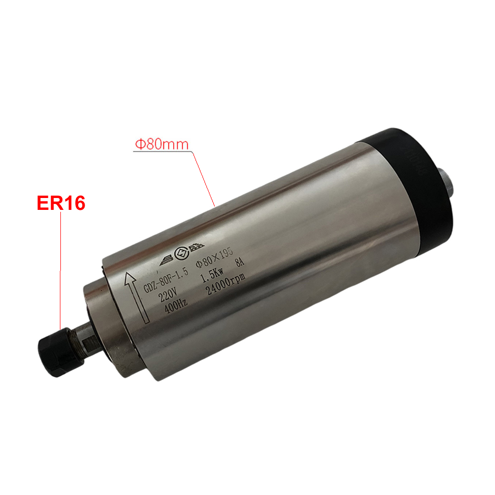 CNC Air Cooled 800W 1500W 2200 - Er20 Collet Chuck Spindle Motor 220V recension och pris